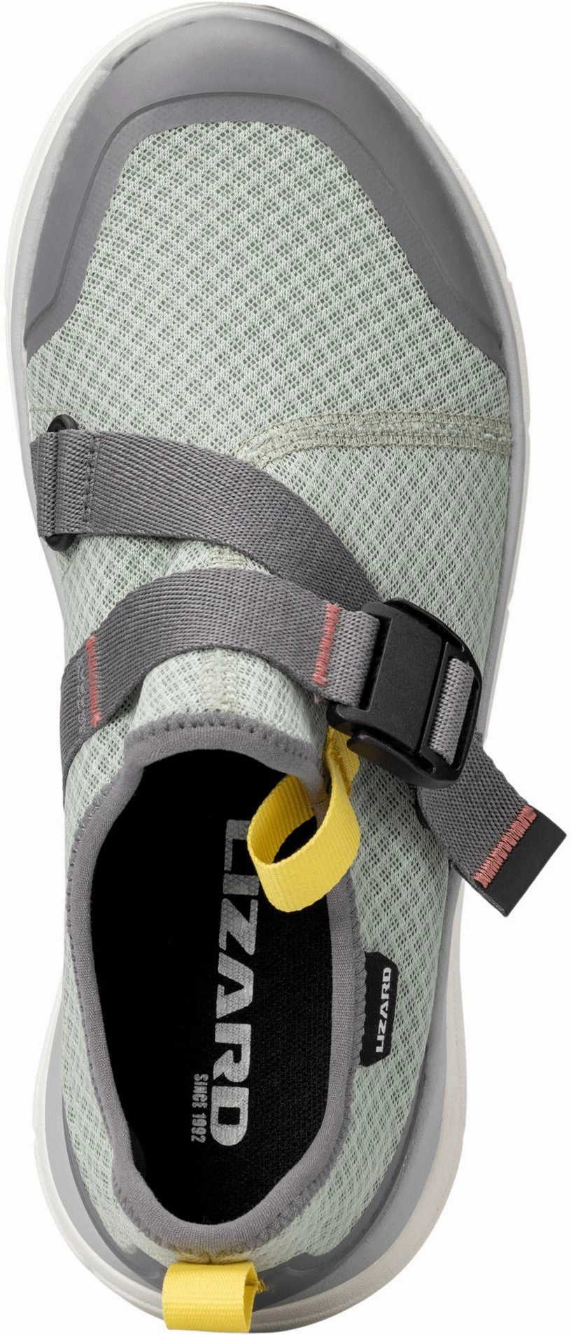 padded tongue material Lizard Way Womens Walking Shoes - Green