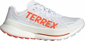 Travel Essential Proprioception Enhancer adidas Terrex Agravic Speed Ultra Mens Trail Running Shoes - White