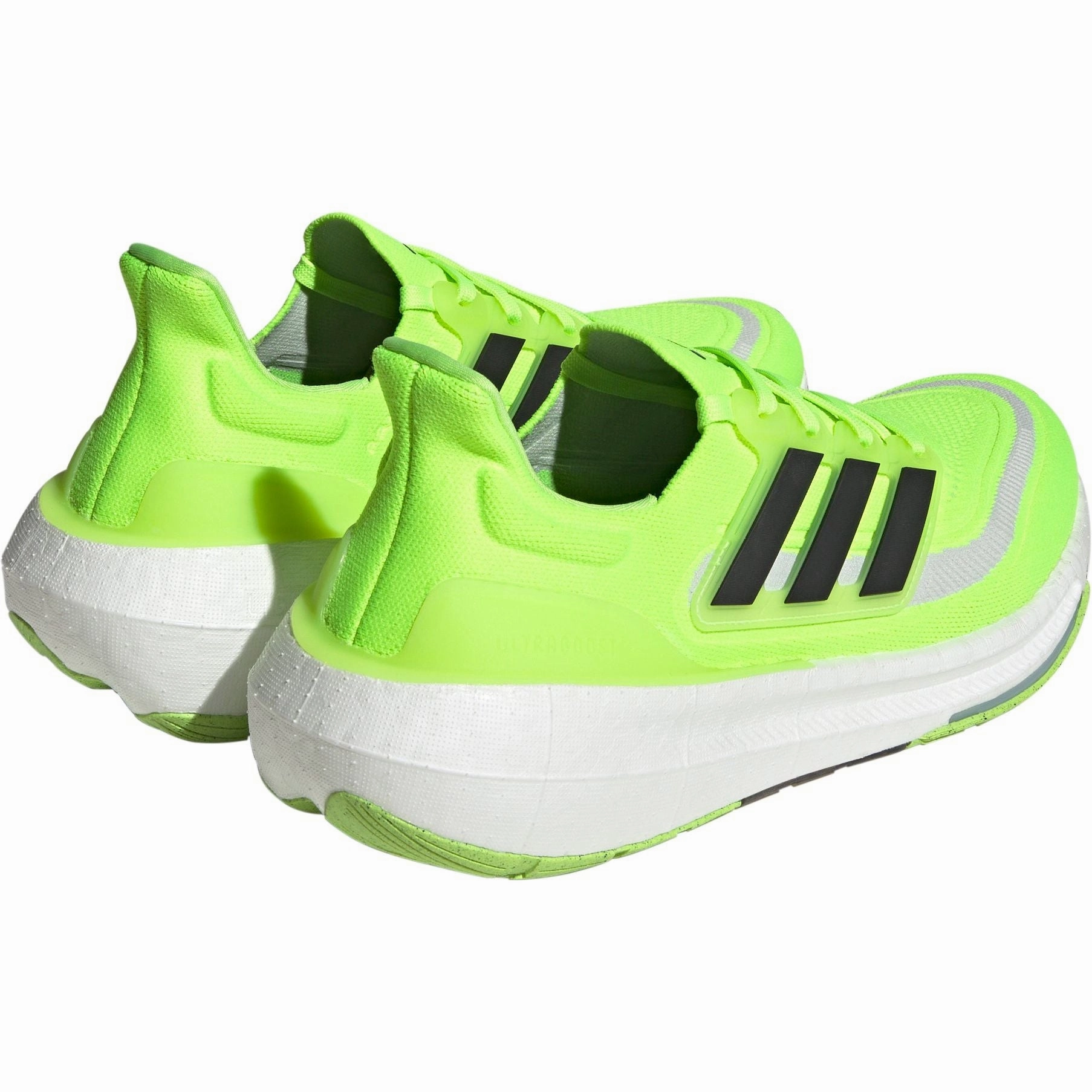 adidas Ultra Boost Light Mens Running Shoes - Green arch - contouring insoles Icy Terrain