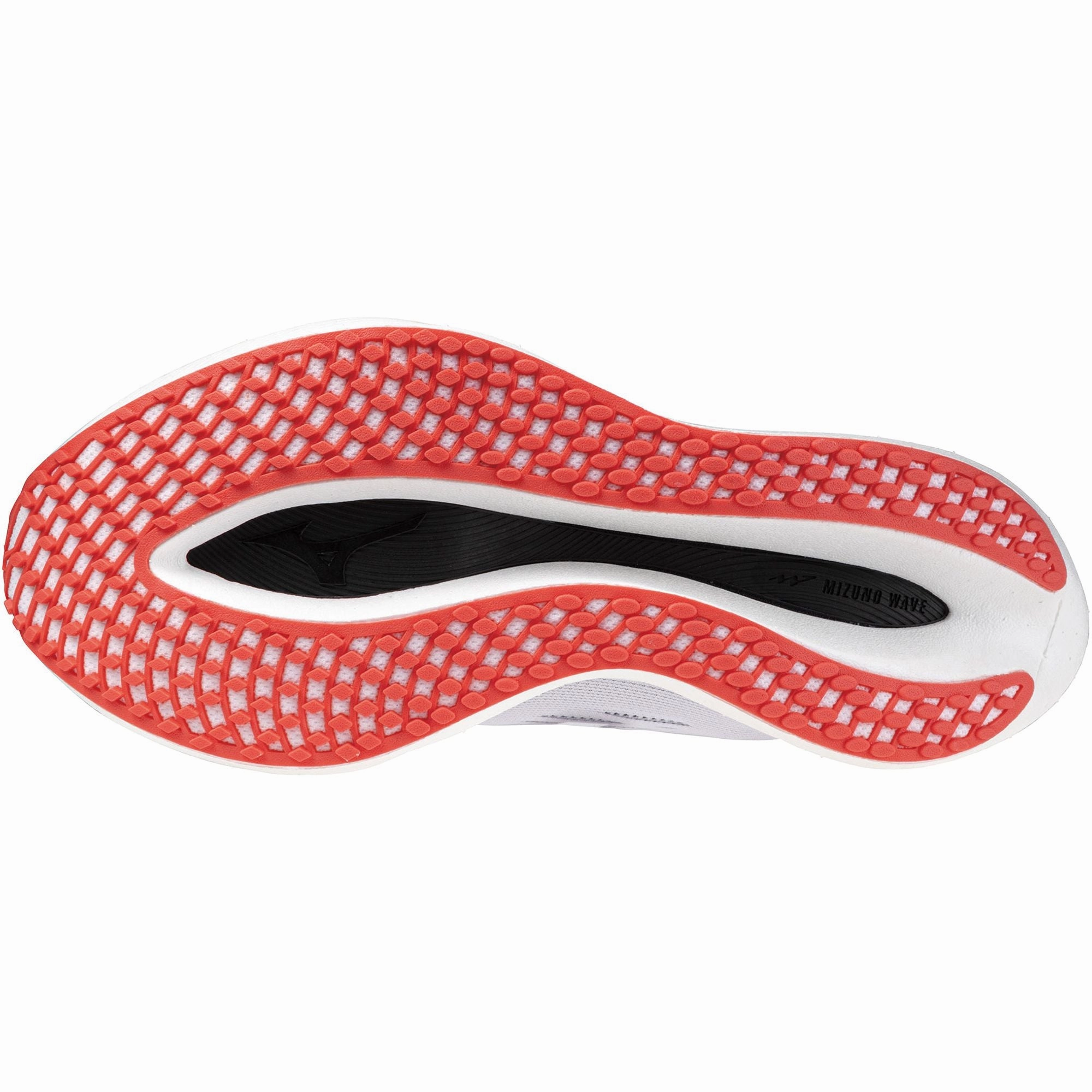 Flexible Traction Pattern air - filled shoes Mizuno Wave Rebellion Pro 2 Mens Running Shoes - White