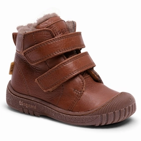 High Traction Weather Resistant User Bisgaard Evon Tex Shoes Cognac