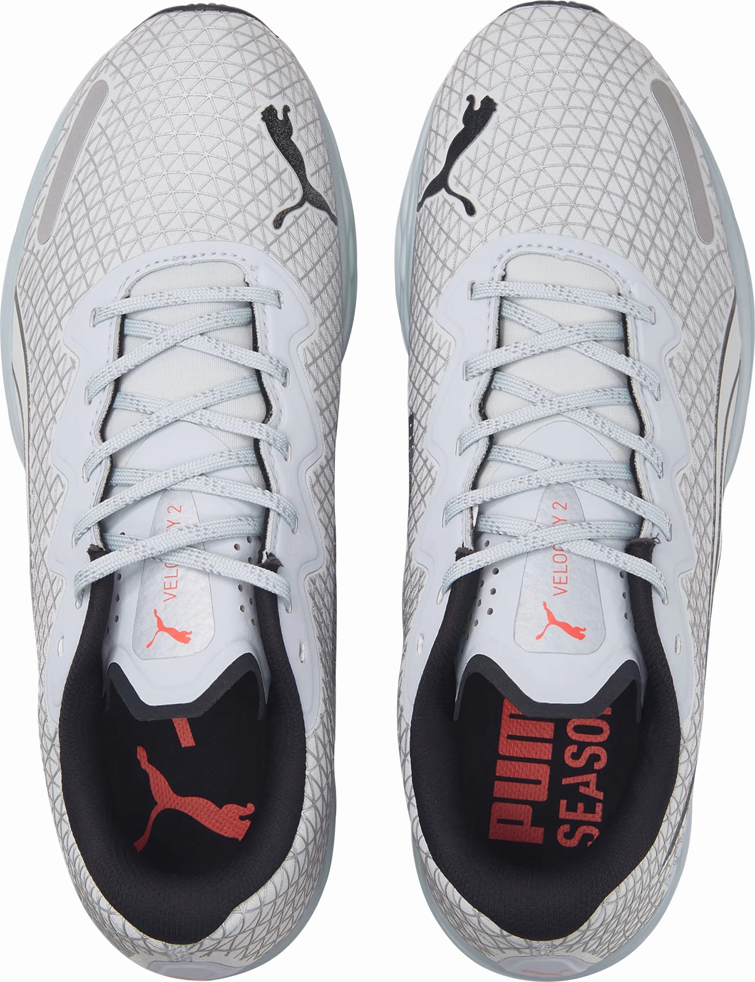 Puma Velocity Nitro 2 GORE-TEX Mens Running Shoes - Grey Stripe Weight Distribution System