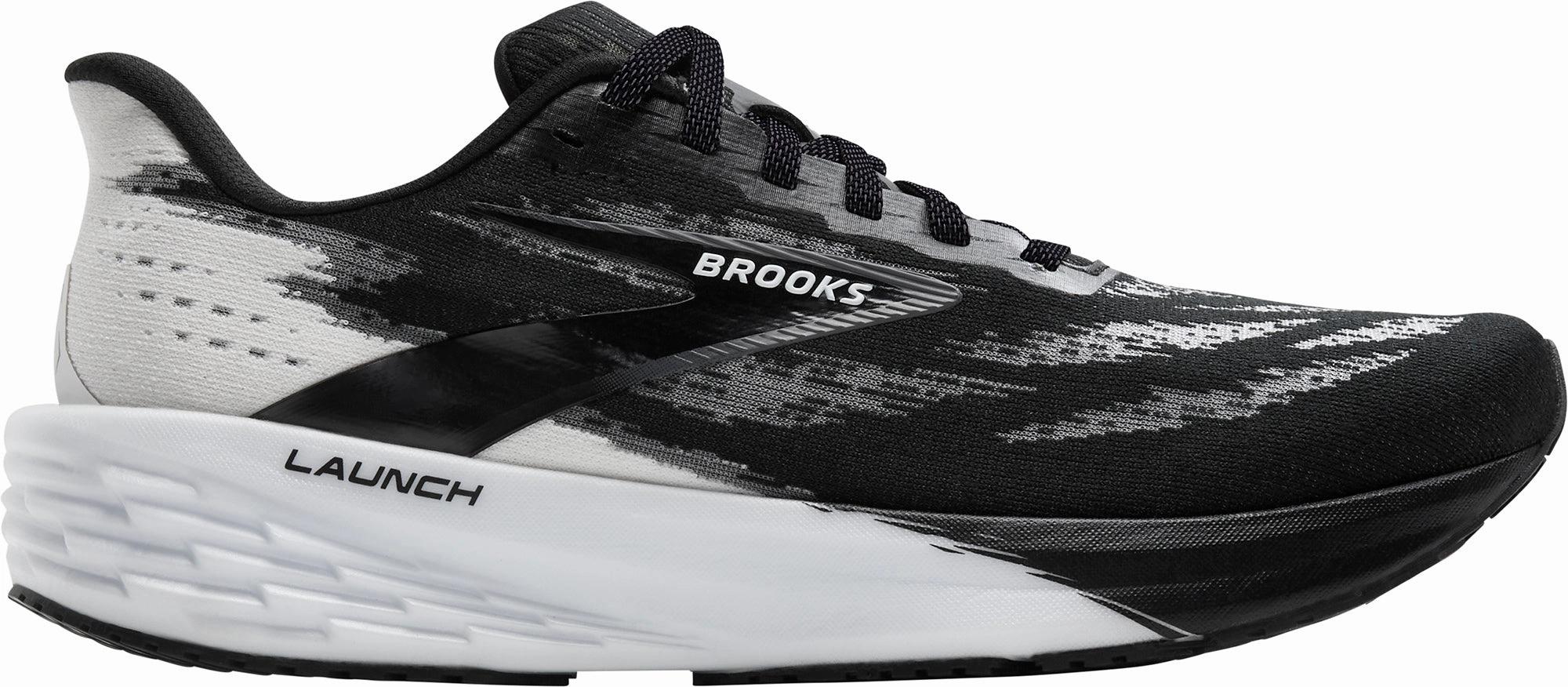 Brooks Launch 11 Mens Running Shoes - Black Reflective - details