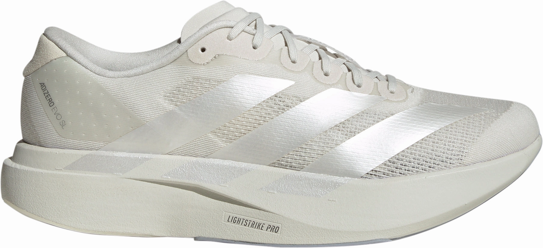 Collared Ankle Support adidas Adizero EVO SL Mens Running Shoes - Grey