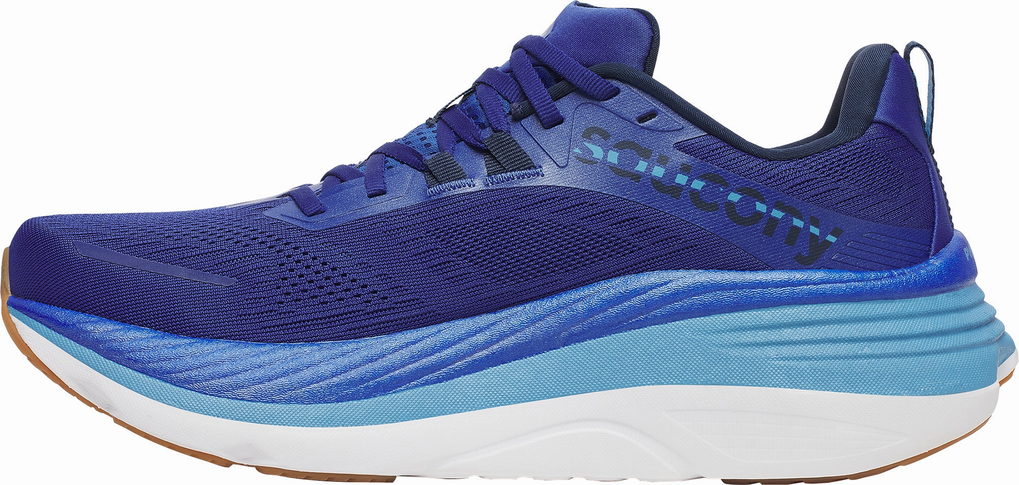 running in a coastal area Unique Saucony Hurricane 24 Mens Running Shoes - Blue