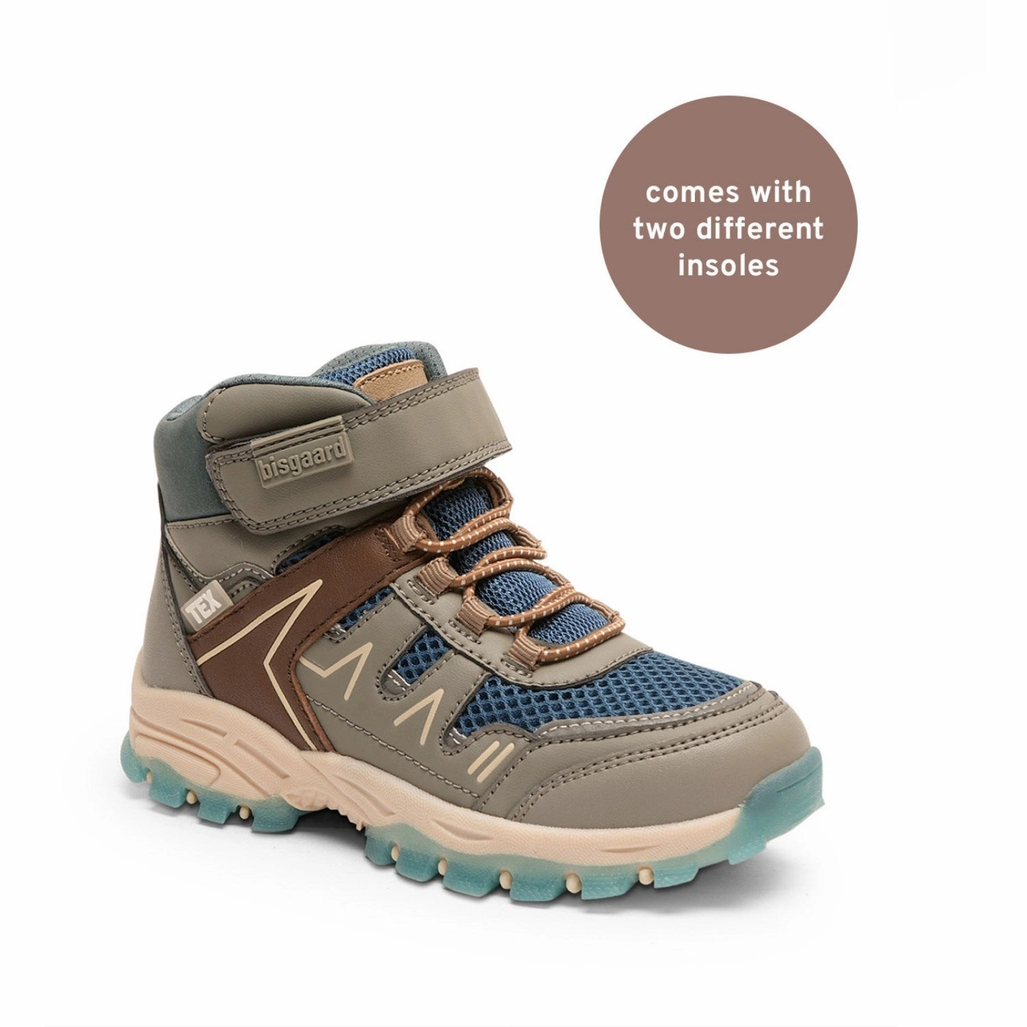 synthetic material Bisgaard Grey Madison Tex Boots