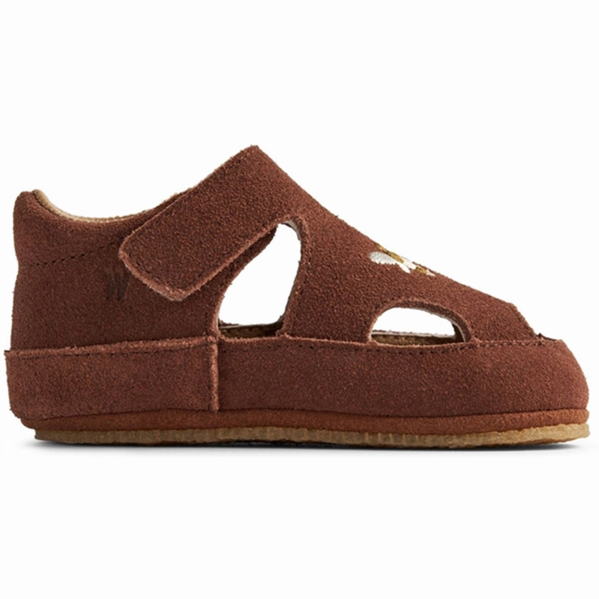 Square Toe Wheat Indoor Sandal Pax Cognac