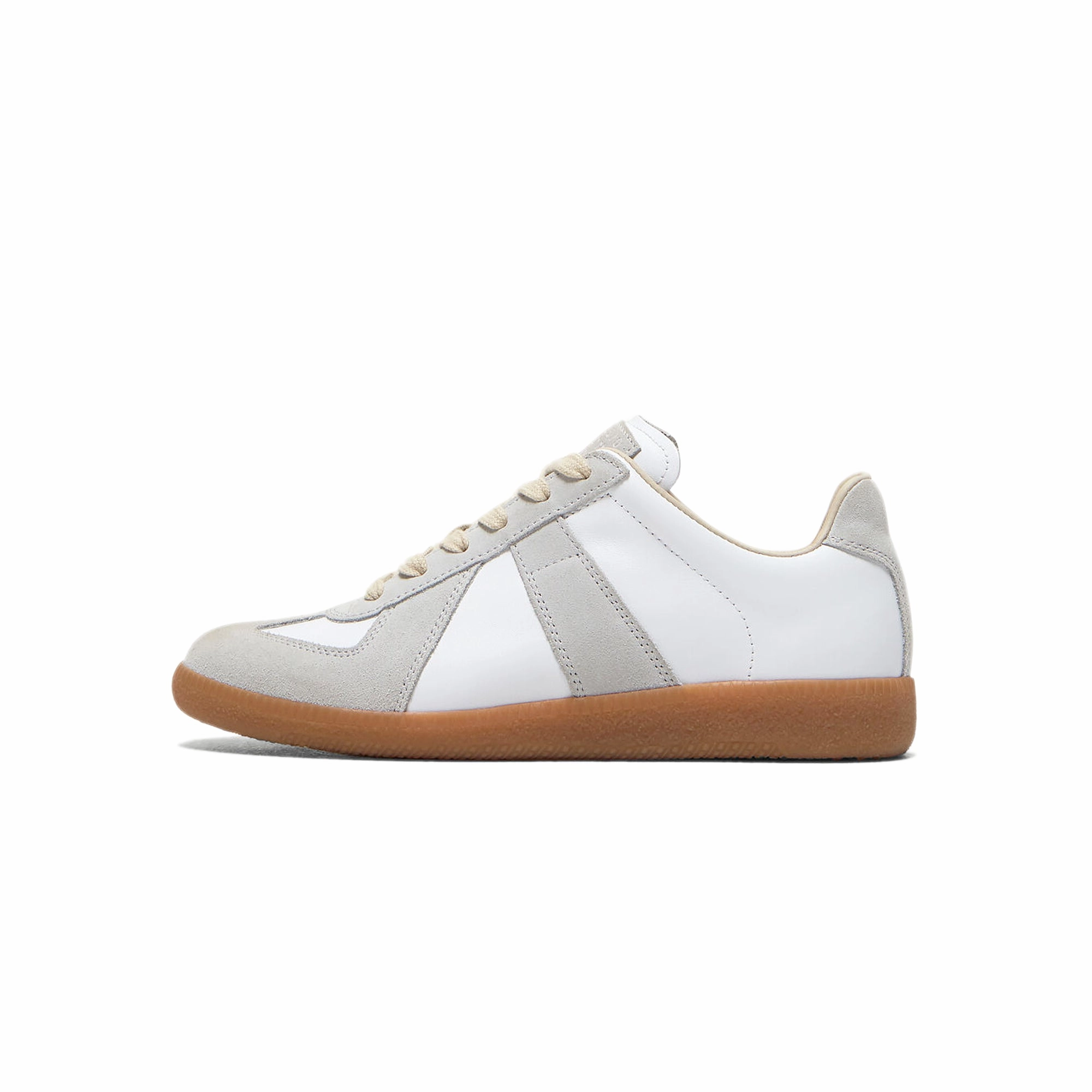 running in a ditch area shoes Shock   Absorbing Maison Margiela Womens Replica Shoes