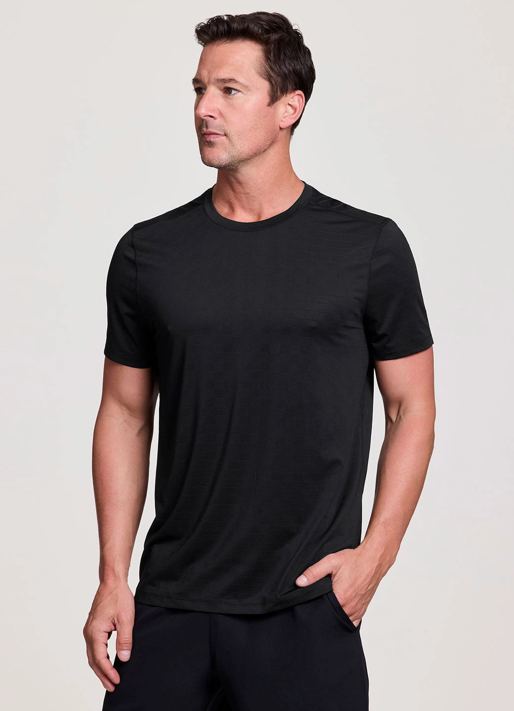 Making Moves Workout Tee Durable Knit Structure