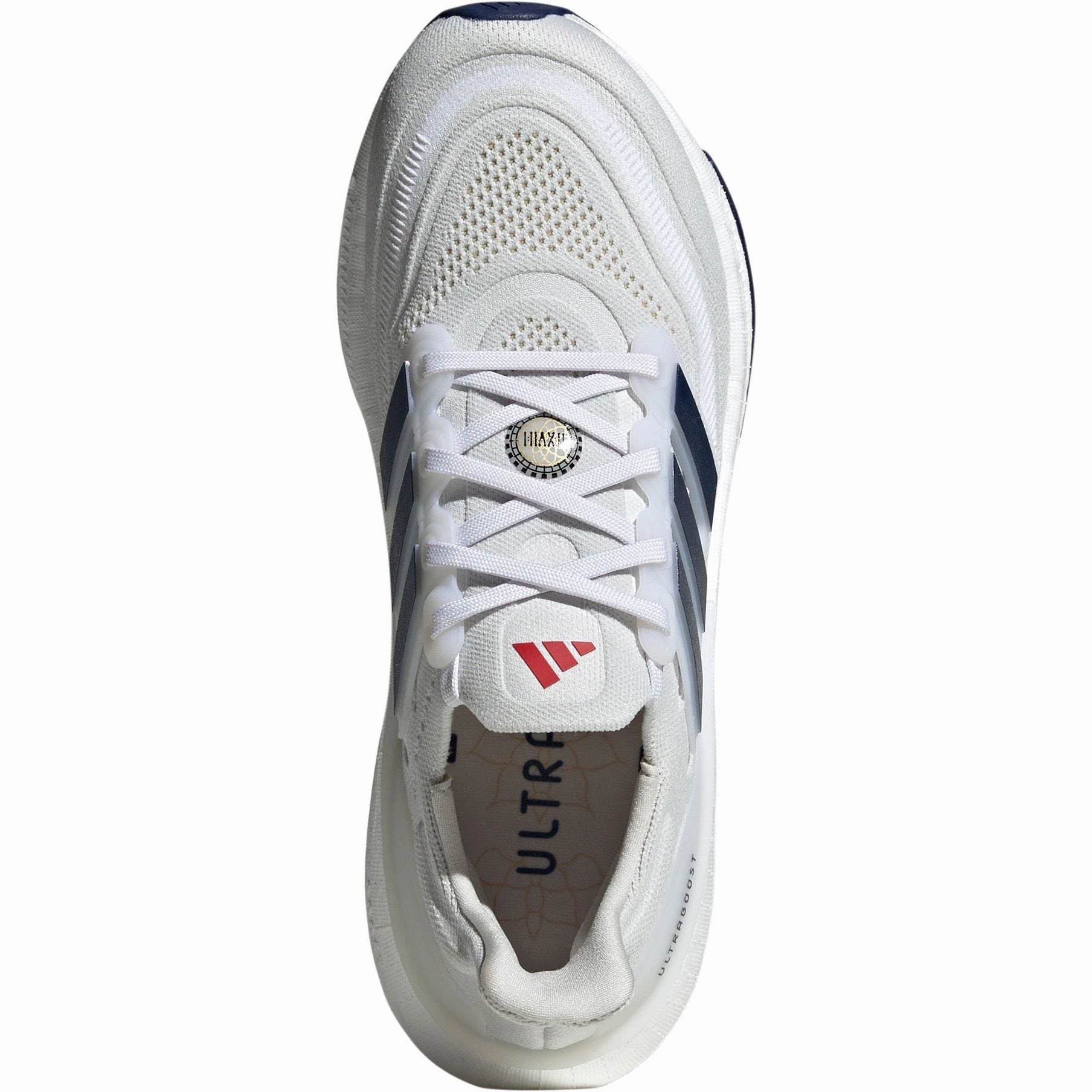 Neutral Footbed adidas Ultra Boost Light Mens Running Shoes - White