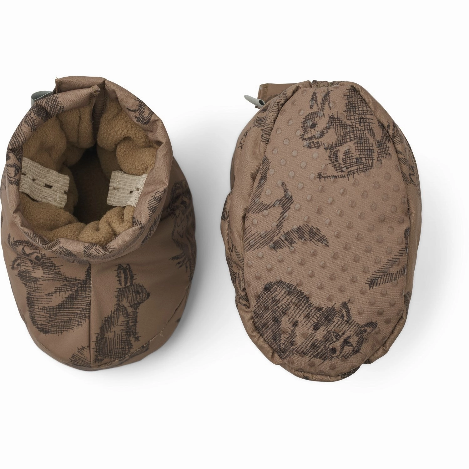 MarMar Technical Outerwear Print Bear Avana Coating Booties View Deck Happy Step