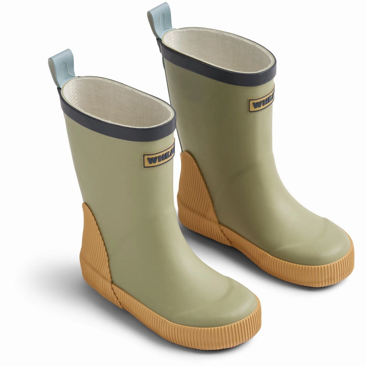 Wheat Green Tea Rubber Boot Welly Extreme Comfort