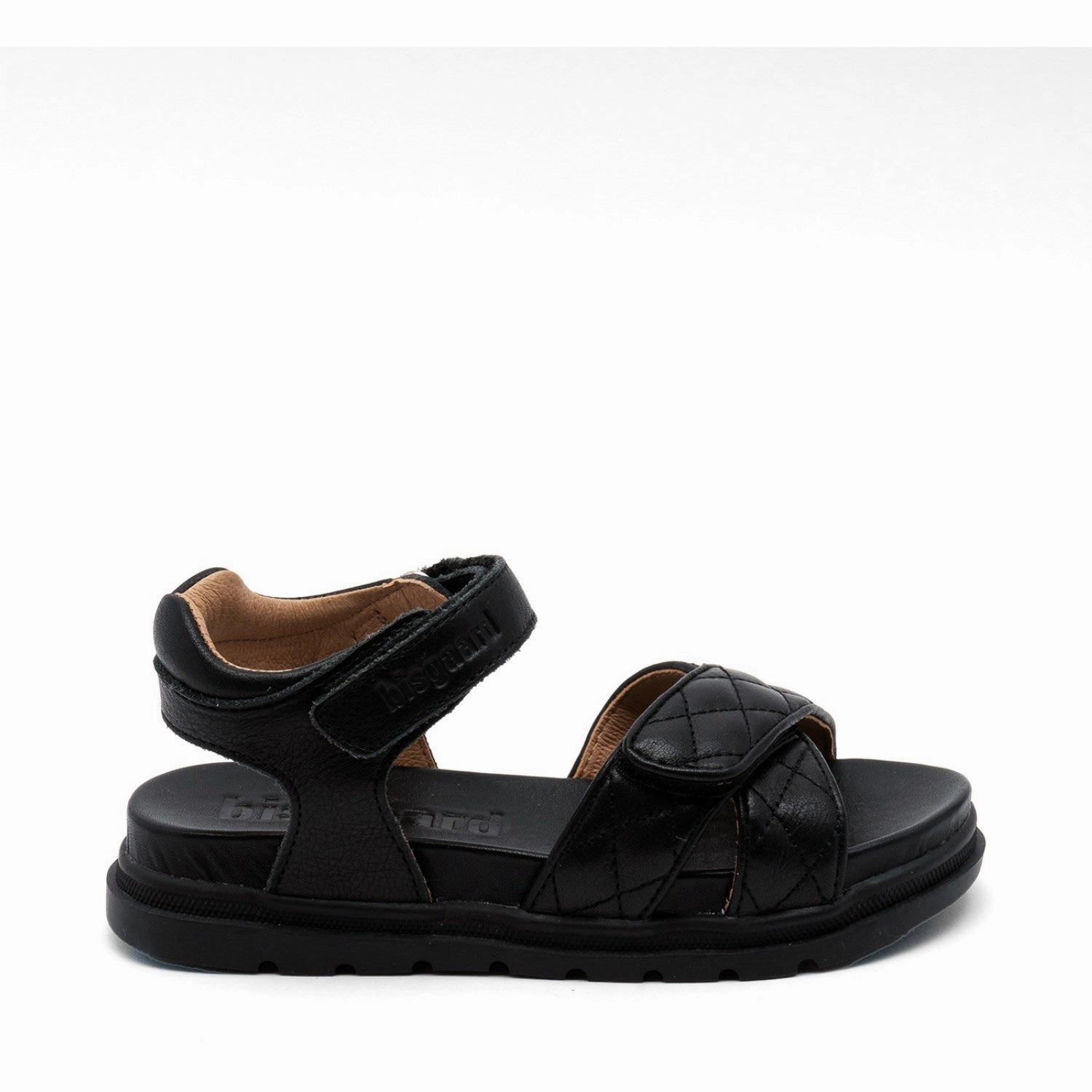 Bisgaard Black Obi Sandal Simple Foot Step