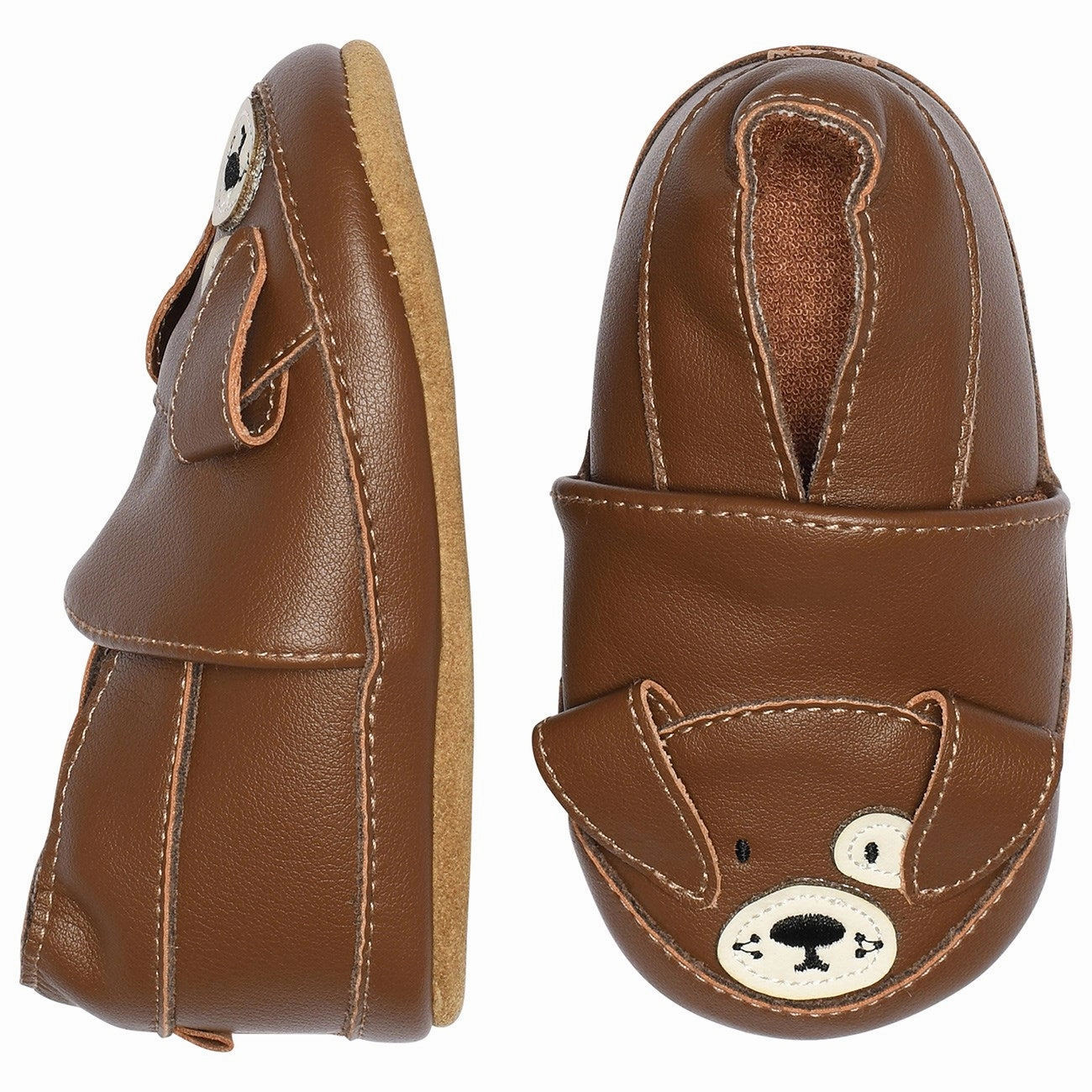 MELTON Cocoa Brown Hund l?der hjemmesko Comfortable Feel Comfort Relax Step