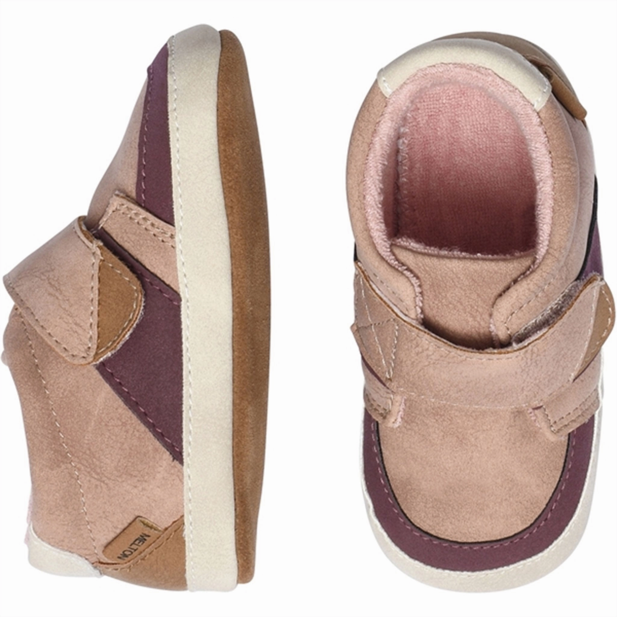 Relax Mode MELTON Sneaker Slippers Caf?? Au Lait