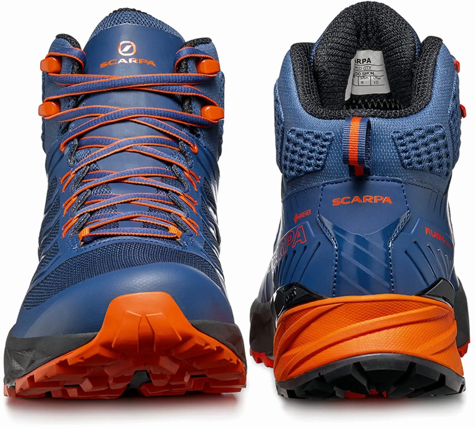 Moisture Wicking Liner Scarpa Rush Mid GORE-TEX Walking Boots - Blue