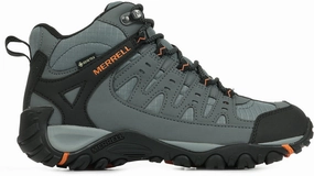 Merrell Accentor Sport Mid GORE-TEX Mens Walking Boots - Grey running material night walk