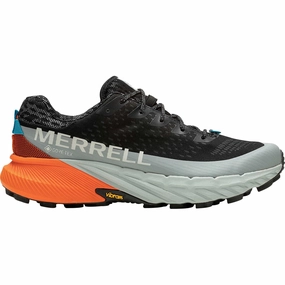 Merrell Agility Peak 5 GORE-TEX Mens Trail Running Shoes - Black Traction pods