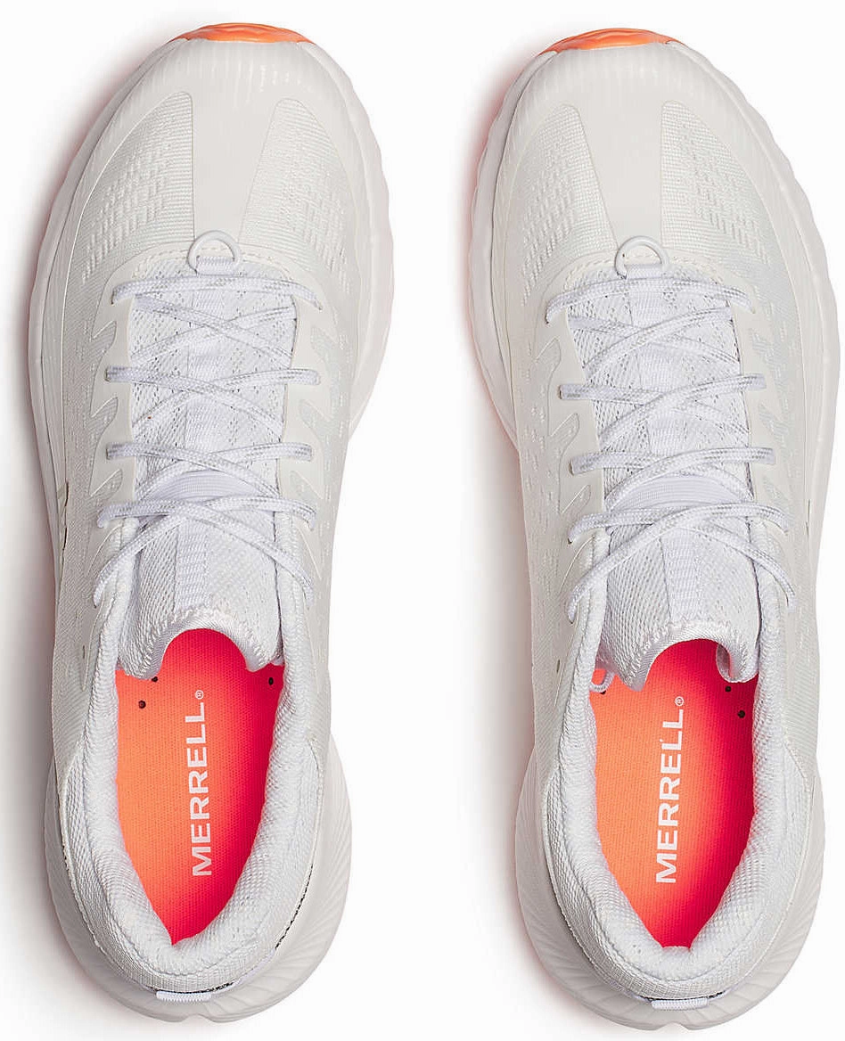 Tensile Reinforcement cross - training - versatility Merrell Agility Peak 5 Mens Trail Running Shoes - White