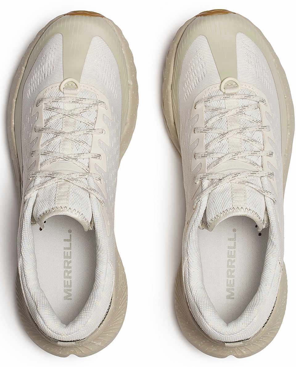 Merrell Agility Peak 5 Womens Trail Running Shoes - Cream running backpacks