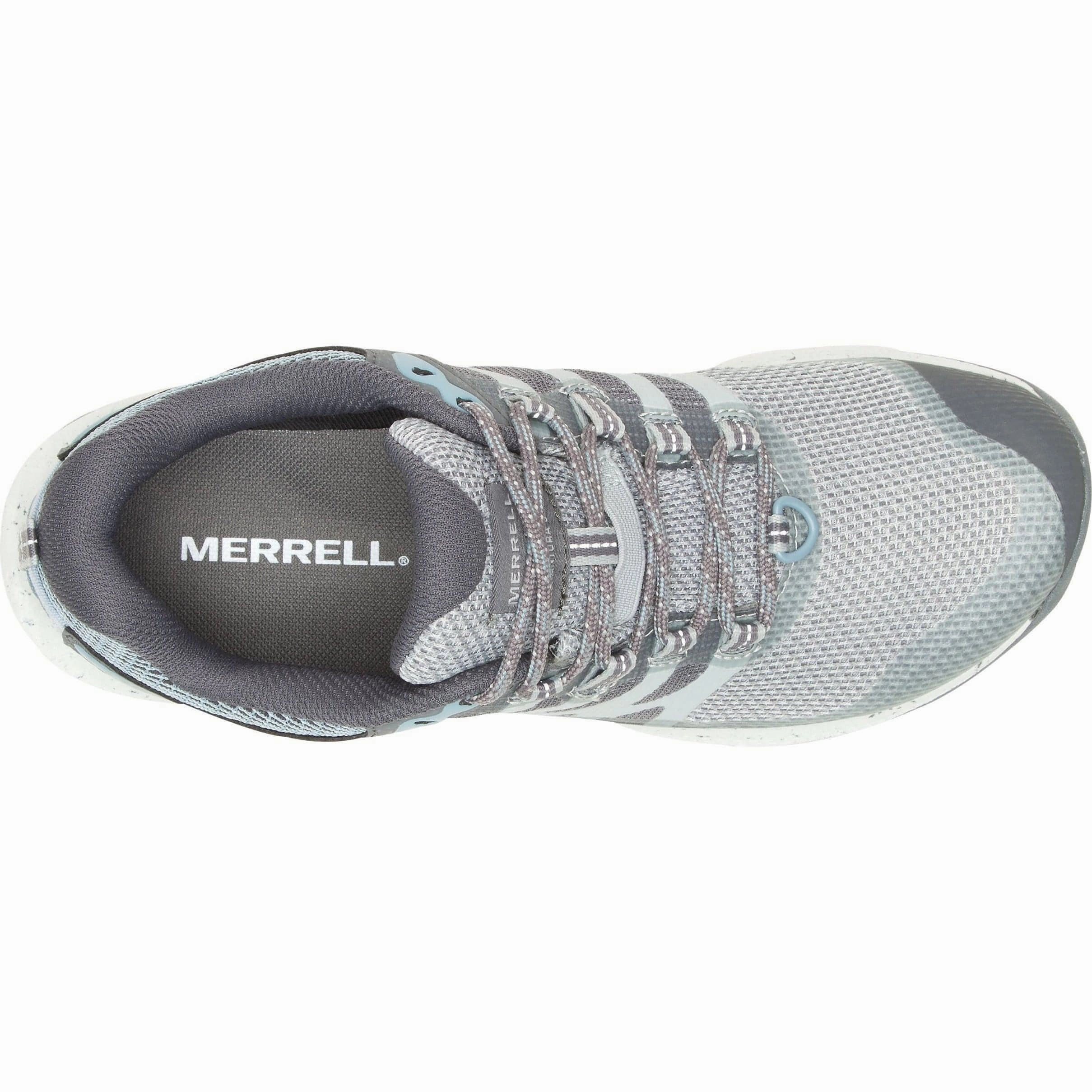 Merrell Antora 3 GORE-TEX Womens Trail Running Shoes - Blue slow run