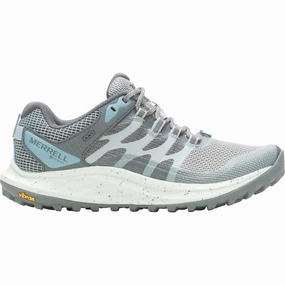 Quick Response Merrell Antora 3 GORE-TEX Womens Trail Running Shoes - Blue