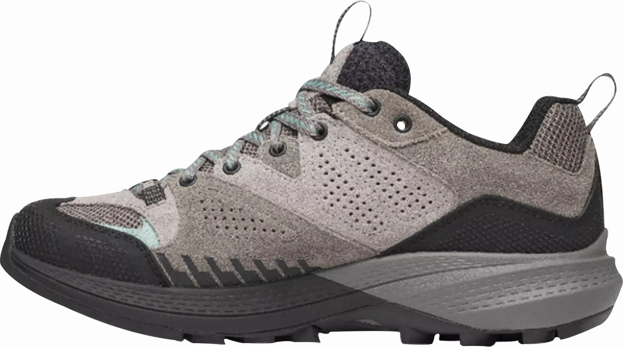 with elastic bands Lace Up Merrell Capra 2 GORE-TEX Womens Walking Shoes - Grey