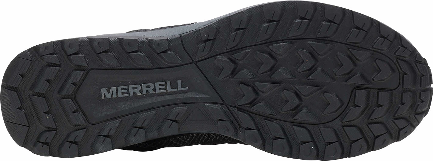 Merrell Fly Strike GORE-TEX Mens Trail Running Shoes - Black Seamless Toe Box running with a heart rate monitor