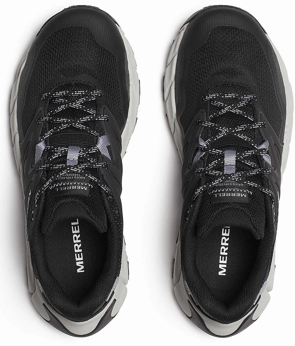 Reinforced toe cap Merrell Maipo Explorer Aerosport Womens Walking Shoes - Black