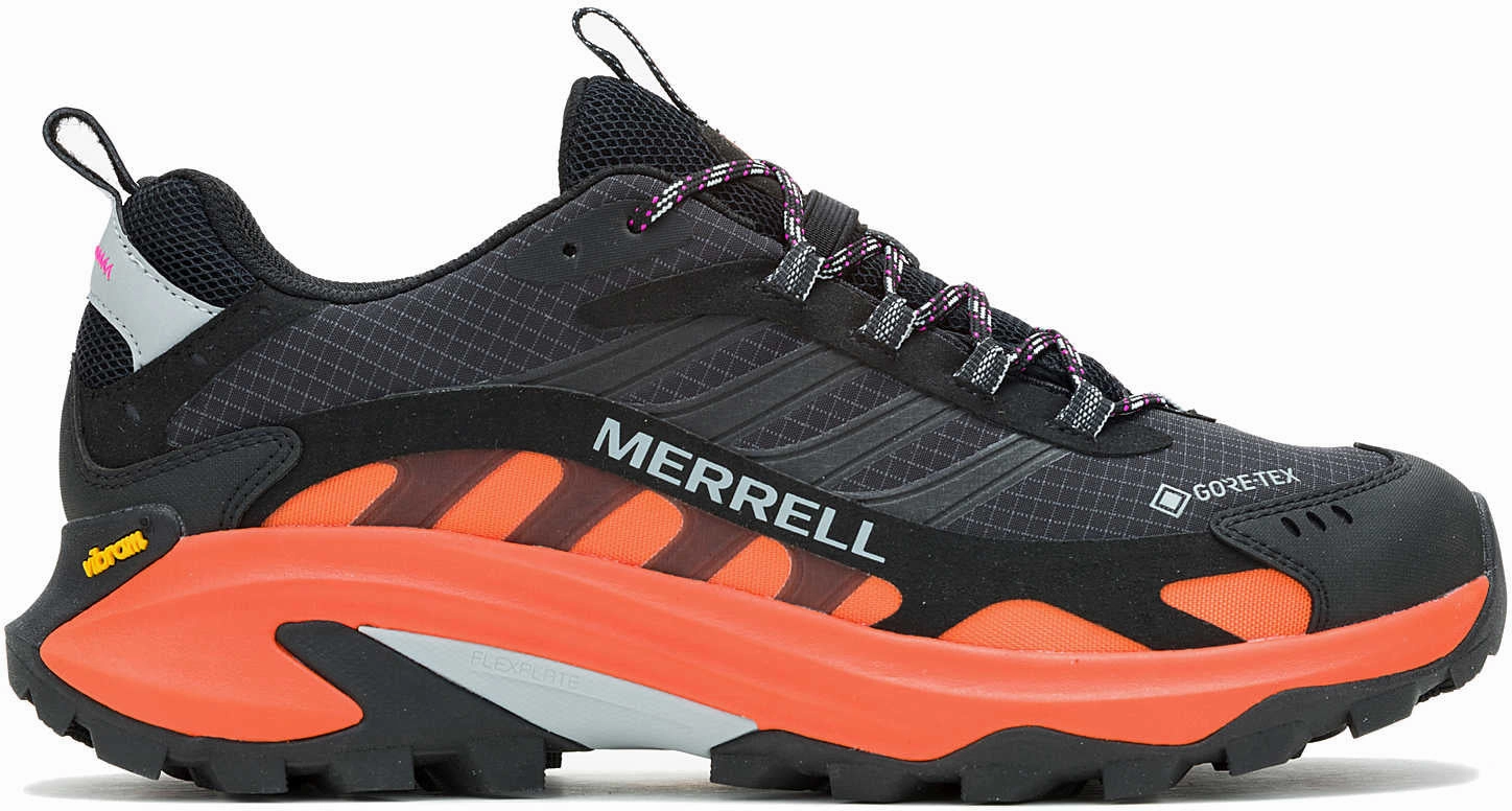 affordable material Heat - resistant Merrell Moab Speed 2 GORE-TEX Mens Walking Shoes - Black