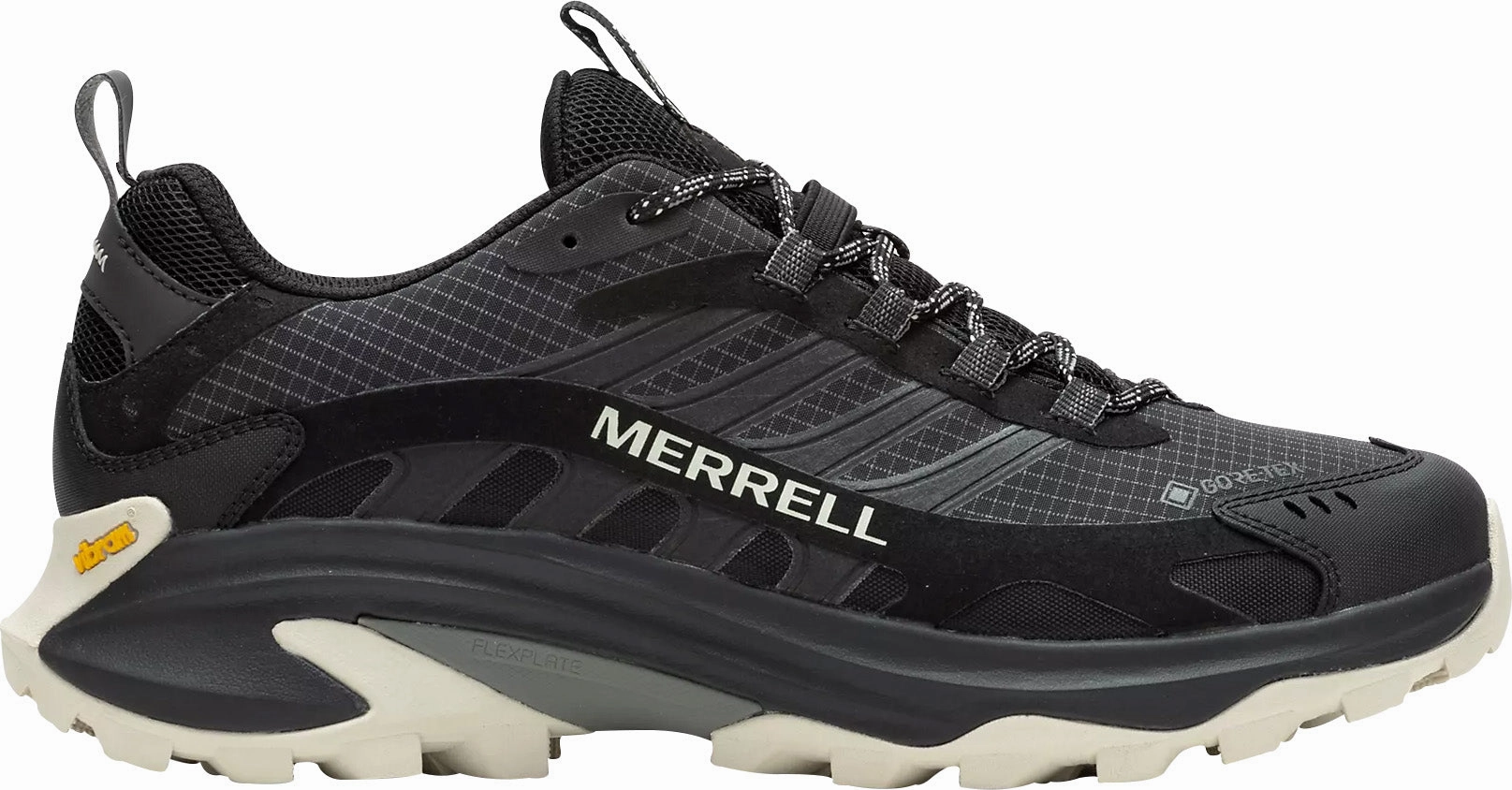 Flexible structure Merrell Moab Speed 2 GORE-TEX Mens Walking Shoes - Black