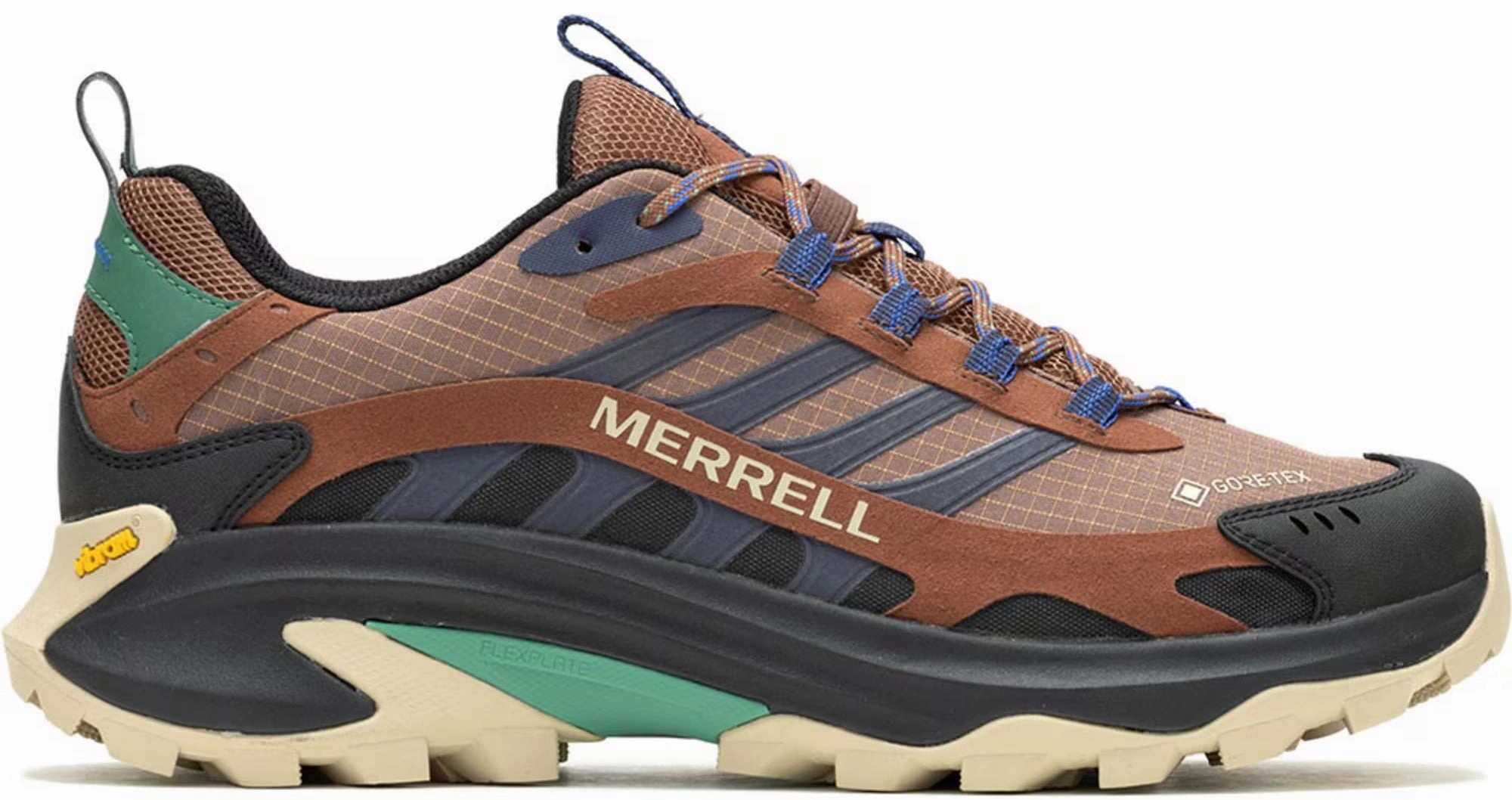 Merrell Moab Speed 2 GORE-TEX Mens Walking Shoes - Brown Octagon Pattern