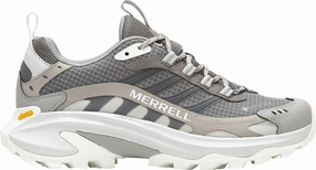 Flexible Grooves Merrell Moab Speed 2 GORE-TEX Womens Walking Shoes - Grey