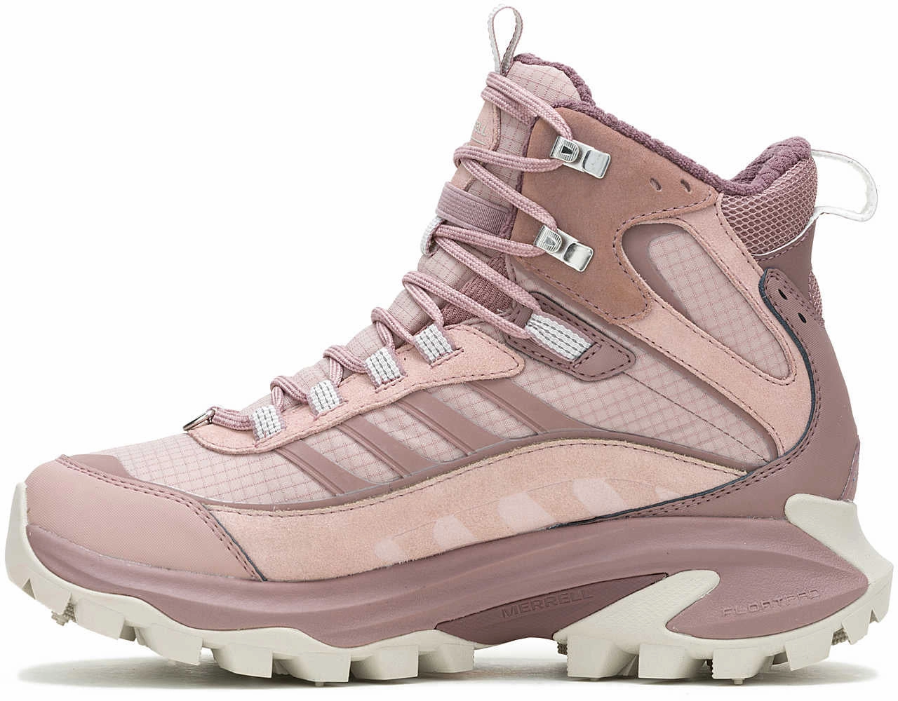 Merrell Moab Speed 2 Thermo Mid Waterproof Womens Walking Boots - Pink Sports Gear