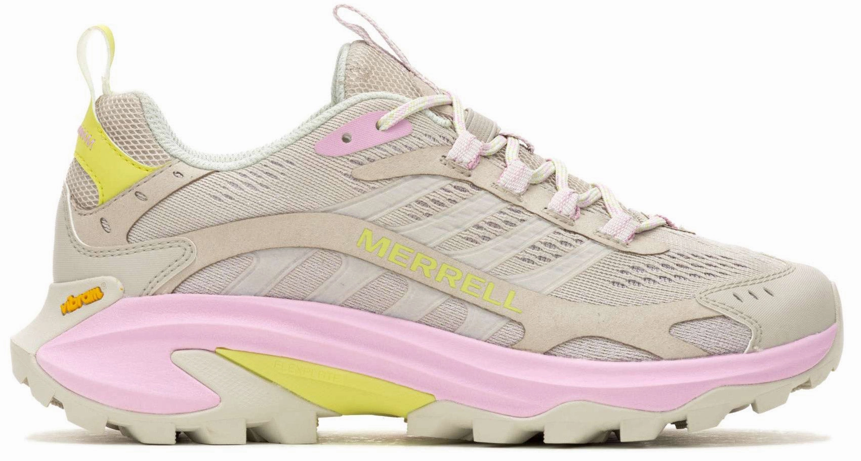 Superior Stability Plates Merrell Moab Speed 2 Womens Walking Shoes - Grey