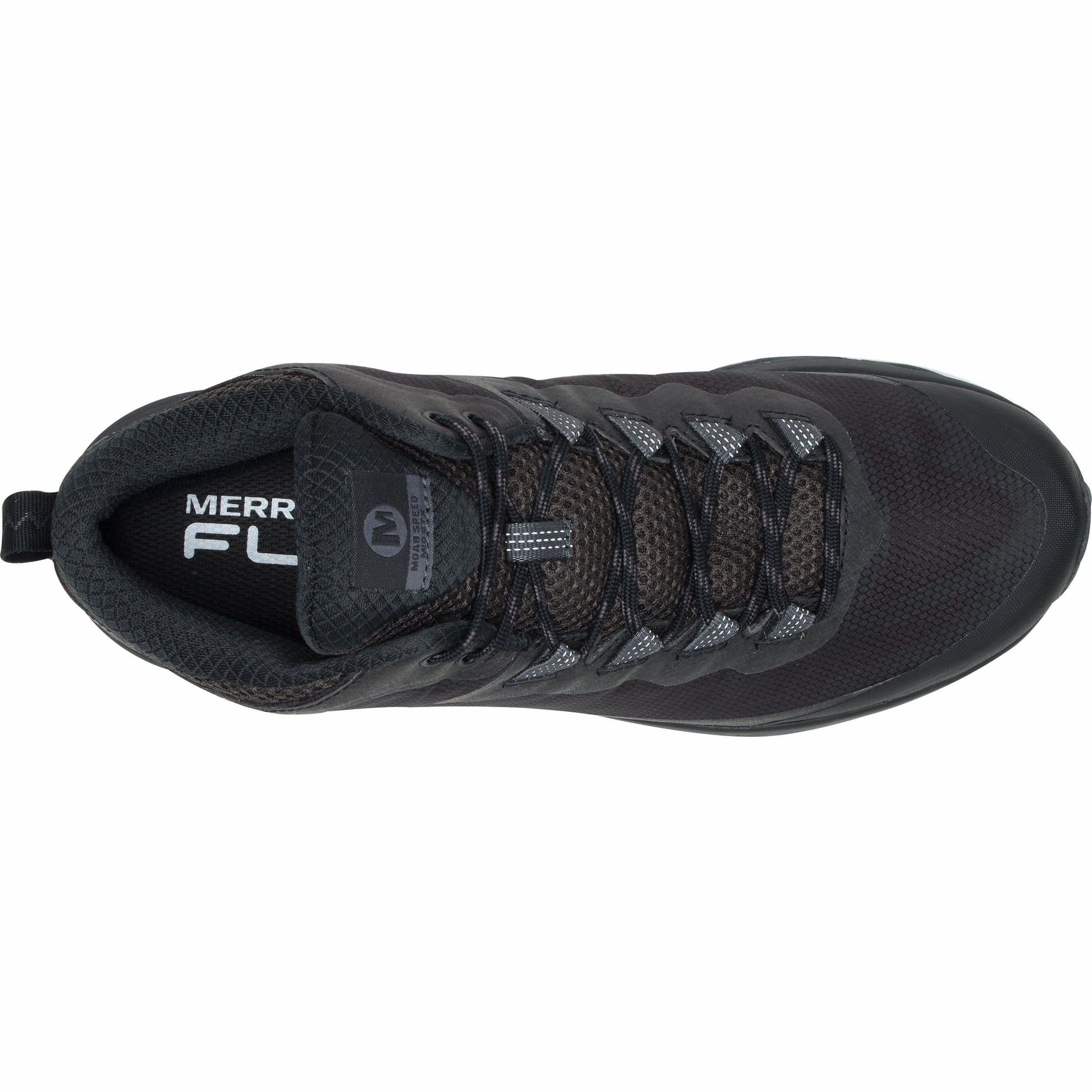 Athletic Essentials Merrell Moab Speed Mid GORE-TEX Mens Walking Boots - Black