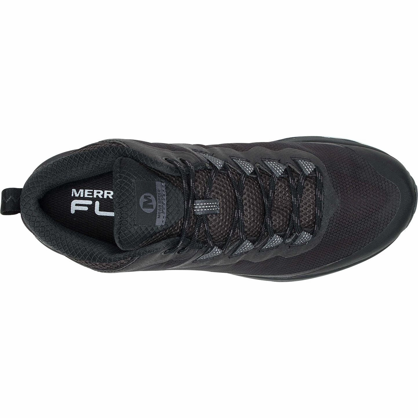 Merrell Moab Speed Mid GORE-TEX Womens Walking Boots - Black Neutral Colors kids' size