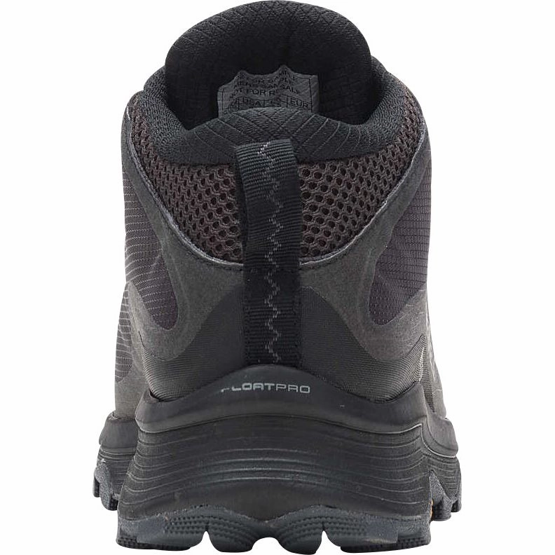 Merrell Moab Speed Mid GORE-TEX Womens Walking Boots - Black multi - surface adaptability Wide Width