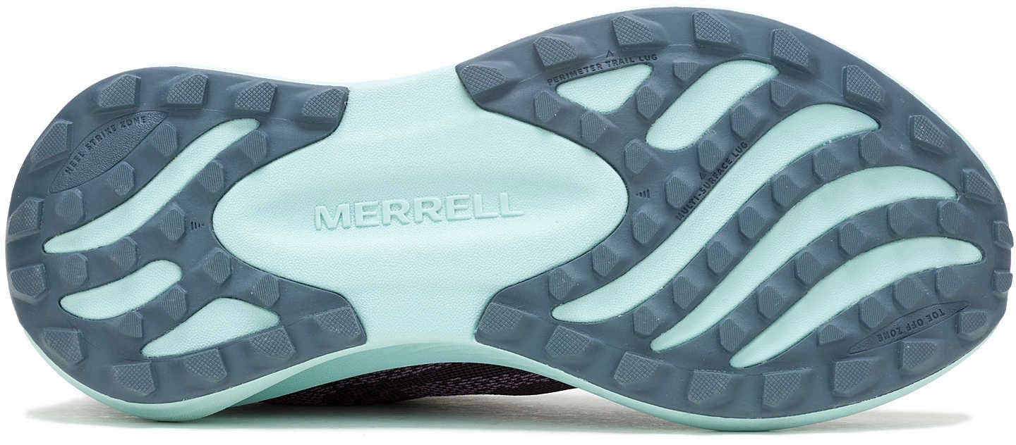 Merrell Morphlite GORE-TEX Womens Trail Running Shoes - Purple running in a school yard shoes