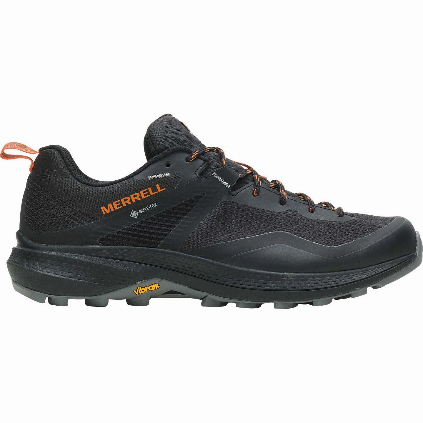 Merrell MQM 3 GORE-TEX Mens Walking Shoes - Black Adjustable for mud runs