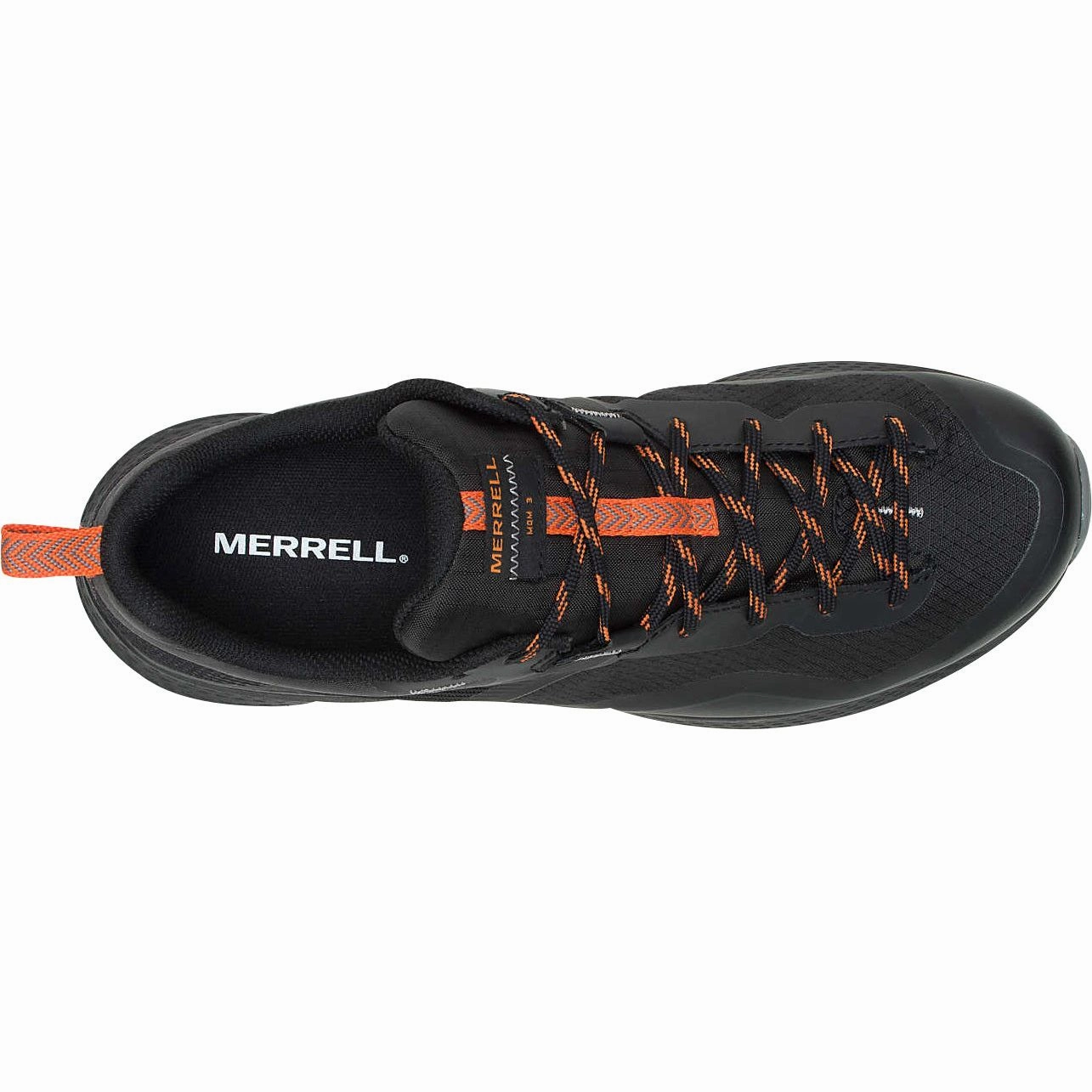 diamond pattern Merrell MQM 3 GORE-TEX Mens Walking Shoes - Black