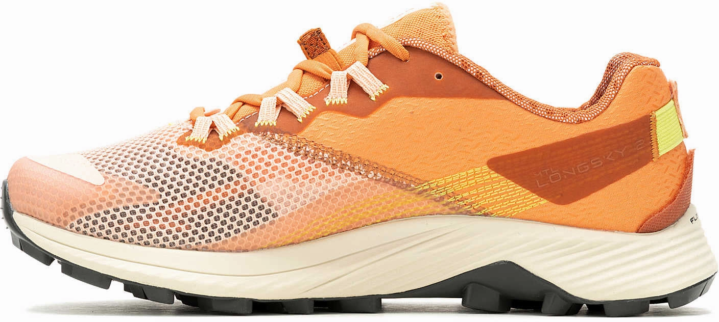 Merrell MTL Long Sky 2 Womens Trail Running Shoes - Orange ComfortCushion