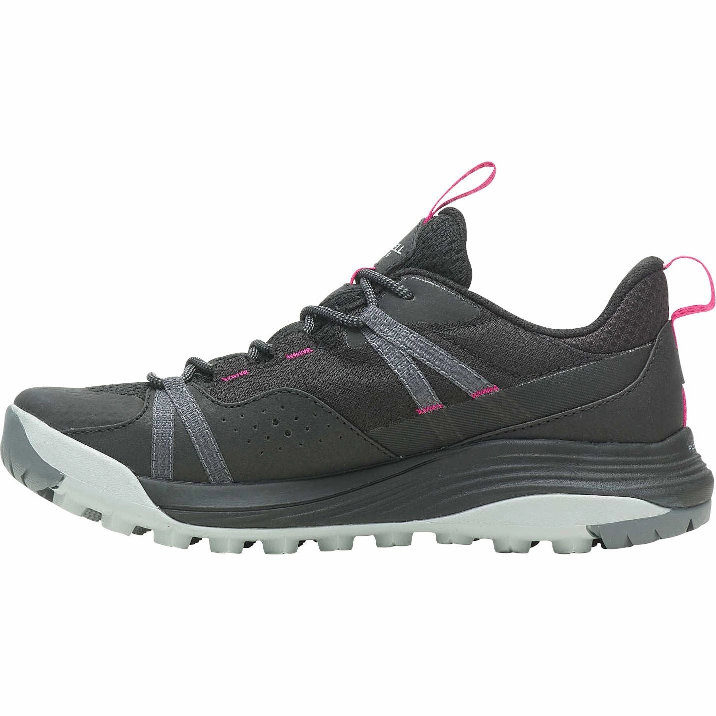 Trendy Look with a roomy toe box Merrell Siren 4 GORE-TEX Womens Walking Shoes - Black