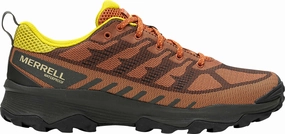 Merrell Speed Eco Waterproof Mens Walking Shoes - Orange breathable vents