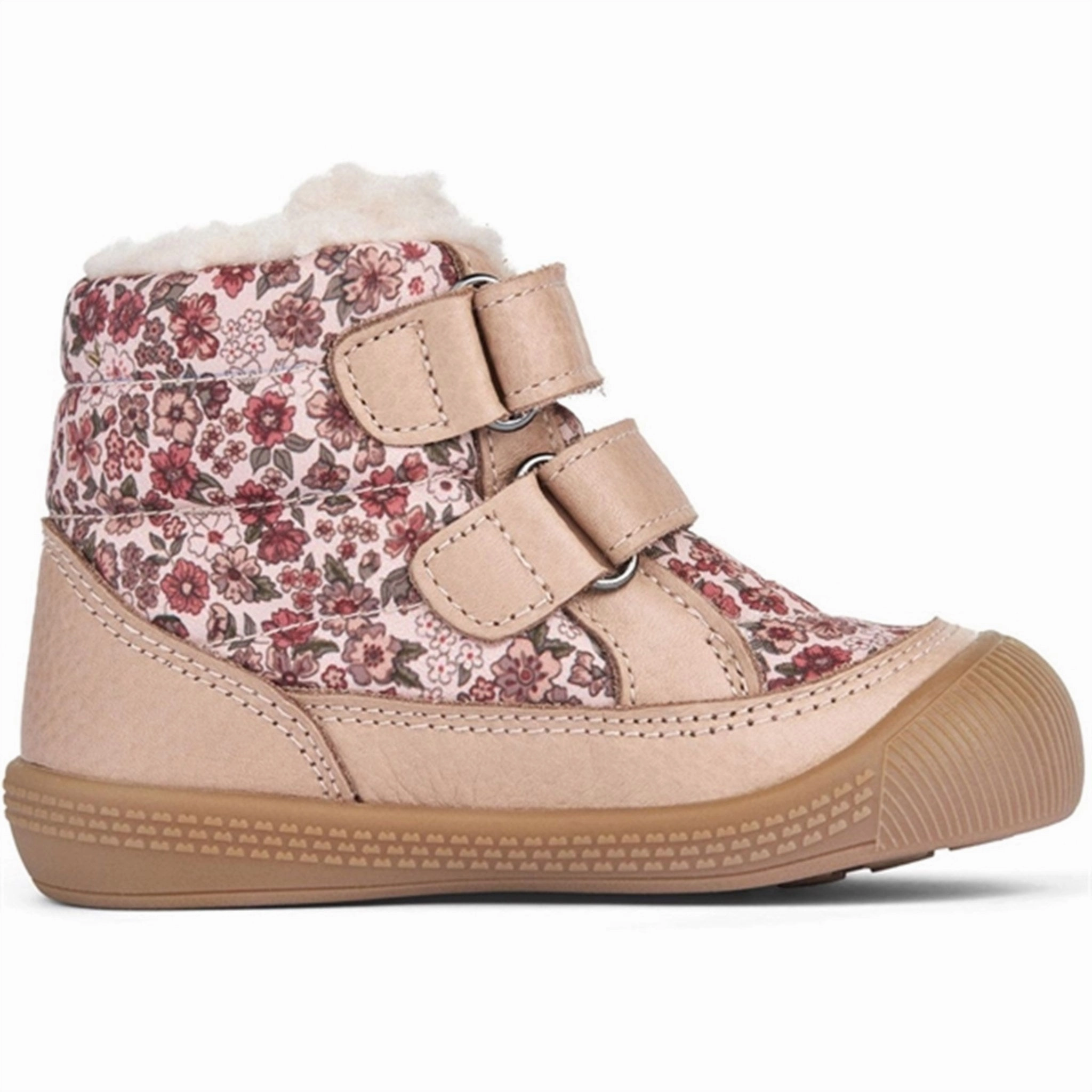 Heavy Use Wheat Winter Boots Daxi Wool Tex Print Rose Dust Flowers