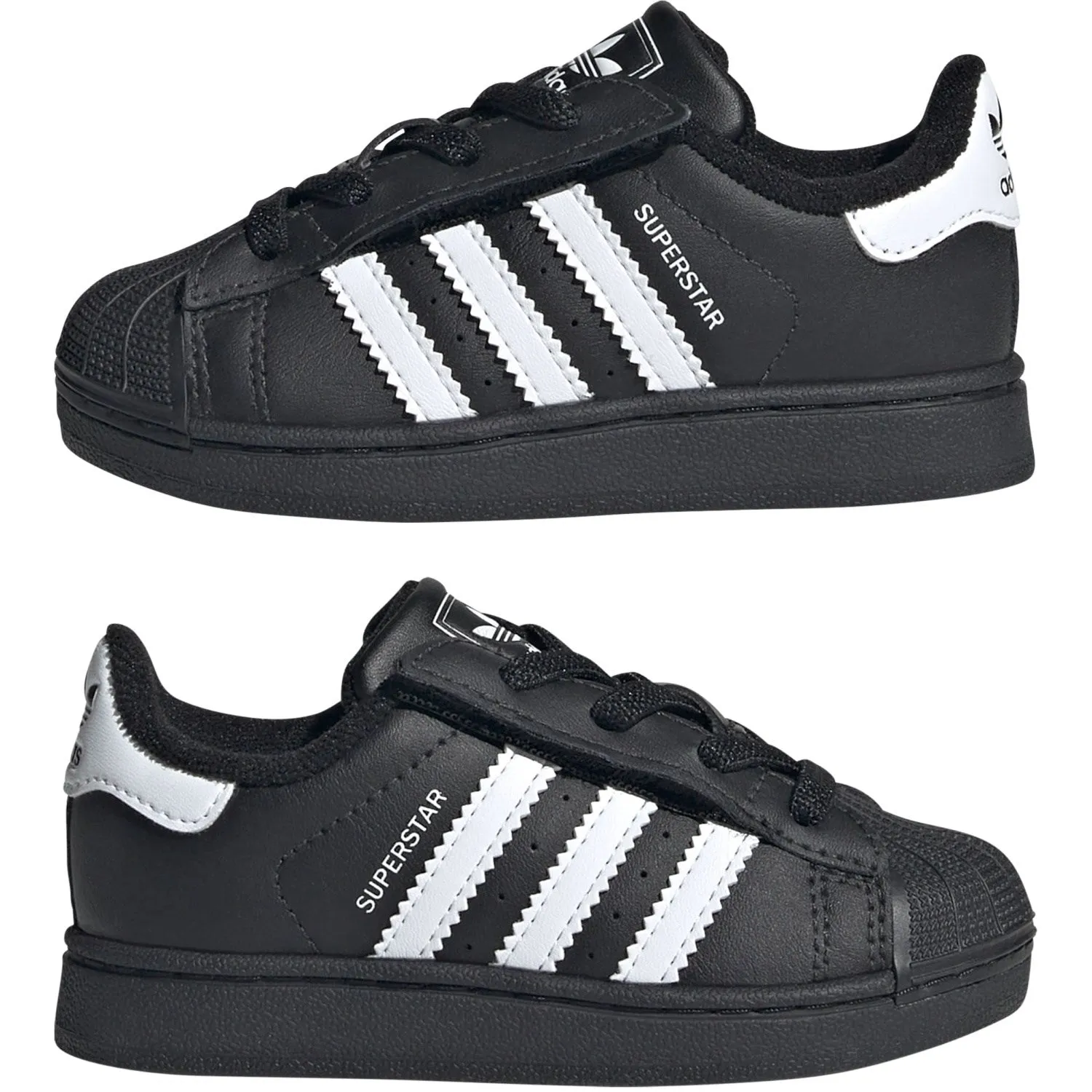 Stability control Thermal regulation adidas Originals Core Black/Ftwr White/Core Black Superstar Ii Cf El I Sneakers