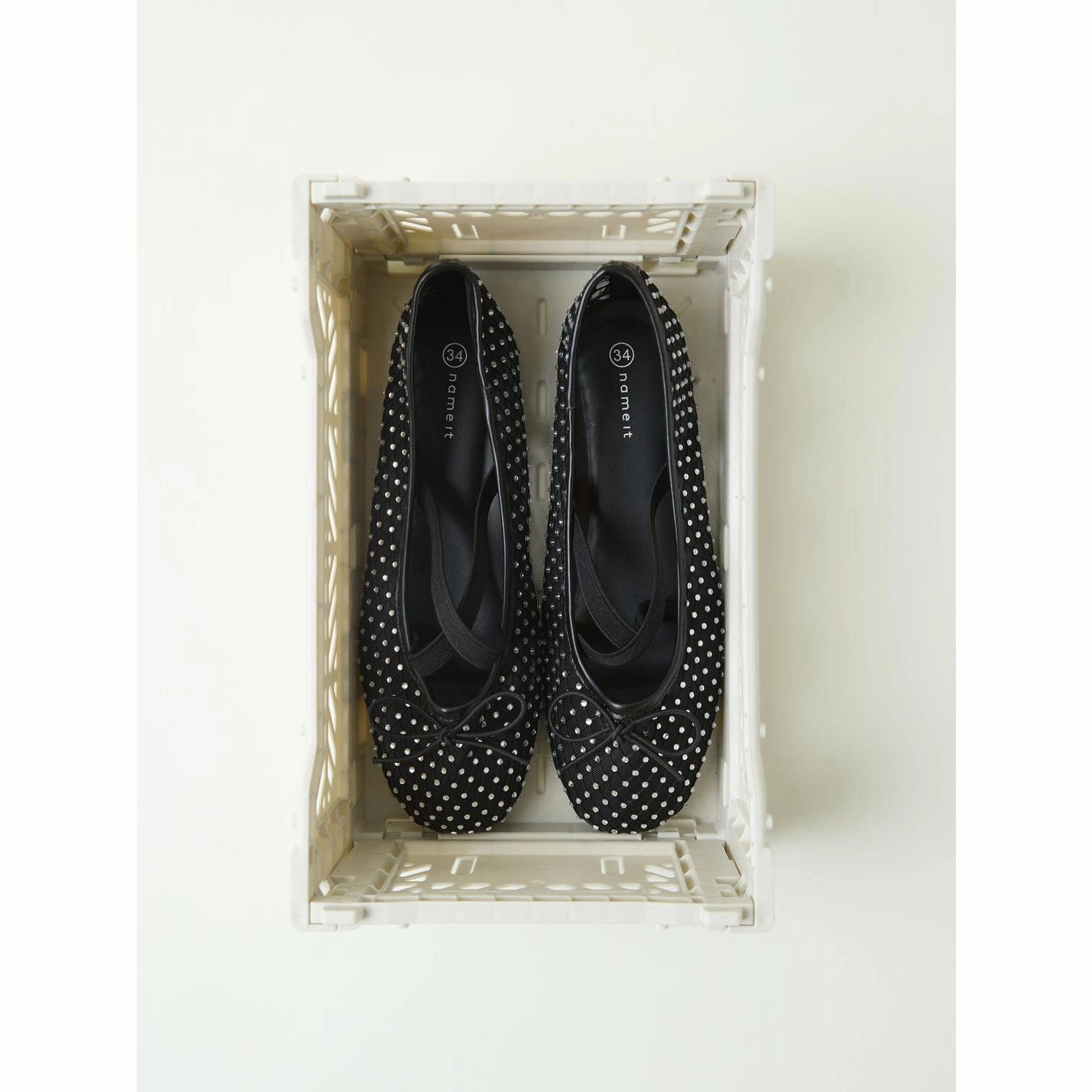 Summer Flip-flops Name It Black Kalua Ballerina Shoe