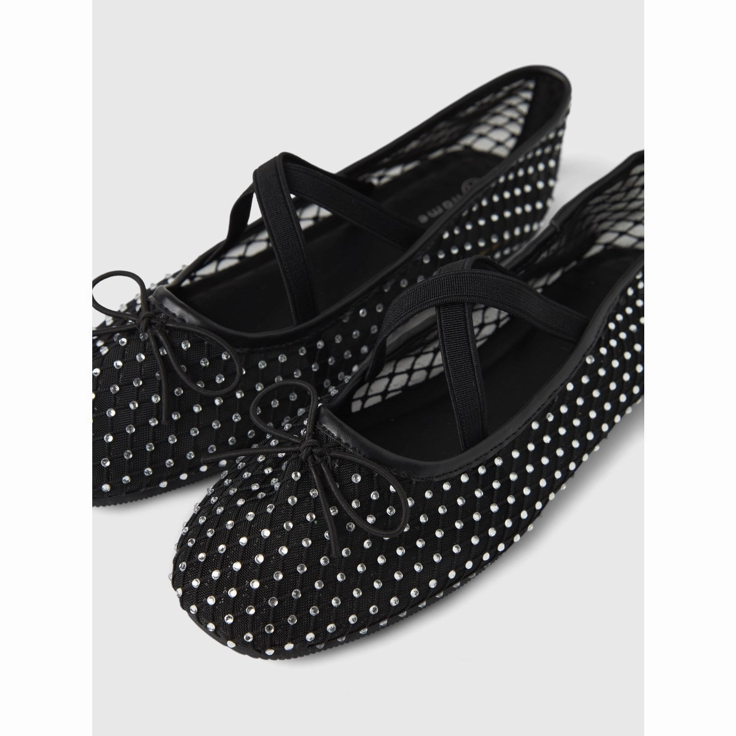 Sunny Walk Name It Black Kalua Ballerina Shoe