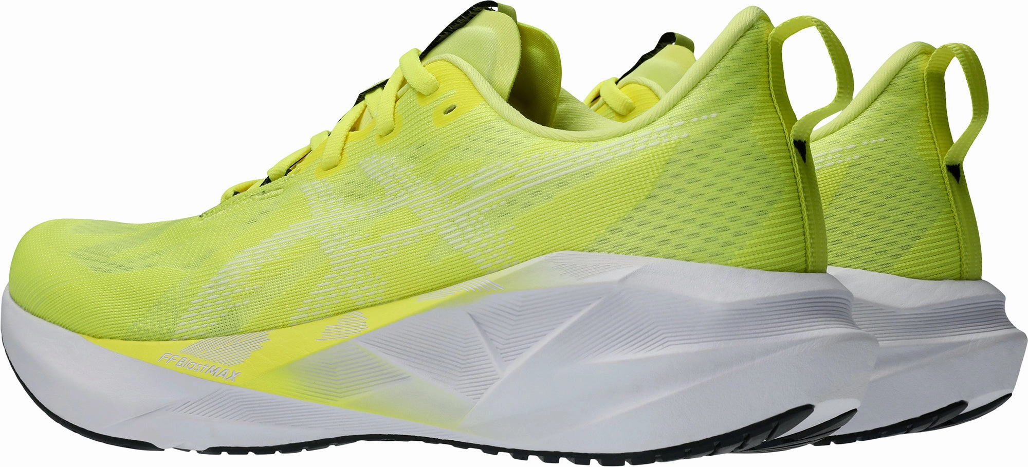 Asics NovaBlast 5 Mens Running Shoes - Yellow Arch support structure Foot Protection