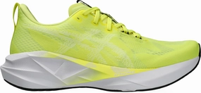 Asics NovaBlast 5 Mens Running Shoes - Yellow Synthetic